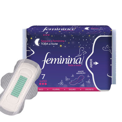 Cojines sanitarios de la higiene disponible del período menstrual de la servilleta sanitaria del uso de la noche de las mujeres