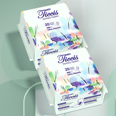 Un buen precio. Ultra grueso Disposable Super Absorción Pads Sanitarios 3-D Protector contra fugas Blue chip Higiene femenina Día de uso de toallas sanitarias en línea