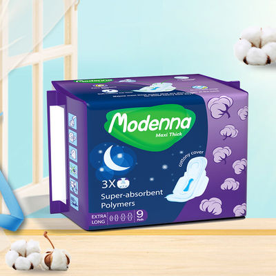 Un buen precio. Fábrica de venta caliente Oem banda de superficie seca nombre almohadillas sanitarias de venta al por mayor almohadilla menstrual damas toallitas sanitarias mujeres con menta en línea