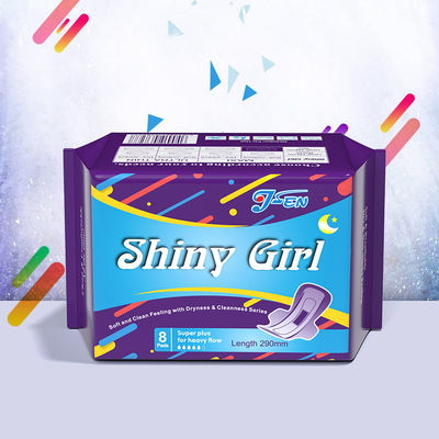 Un buen precio. Fabrica de Quanzhou de alta calidad de algodón de algodón sanitario Anion Pads sanitarios para mujeres en línea