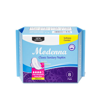 Un buen precio. Hembra de algodón con base en aniones algodón sanitario desechable Servilletas ultra delgadas absorbentes en línea