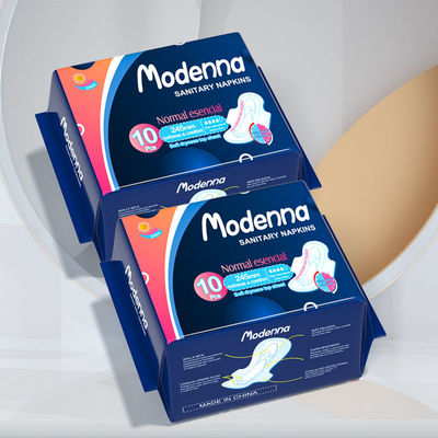 Un buen precio. Un grado personalizado de uso nocturno Super Wings Pad tamaño de las damas Cuidado suave Lady Pad servilletas sanitarias en línea