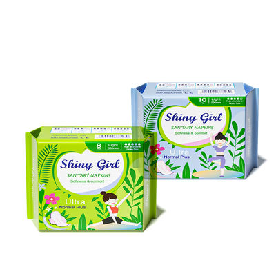 Un buen precio. OEM Ultradelga Mujeres Bastón sanitario desechable suave Respirante Japón Absorbente de savia en línea