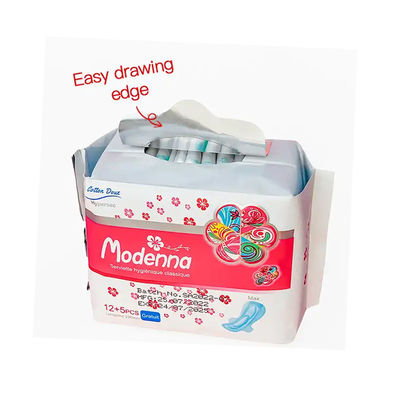 Un buen precio. Super suave Maxi 290mm almohadillas sanitarias fácil de tirar etiqueta de embalaje con perfume en línea