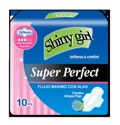 Un buen precio. Compresas femeninas desechables rectangulares sin fragancia, diseño desechable y práctico en línea