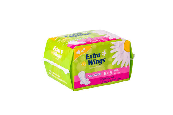 Un buen precio. High Absorption Capacity Disposable Sanitary Napkin in Soft Rectangle Shape for Women's Needs en línea