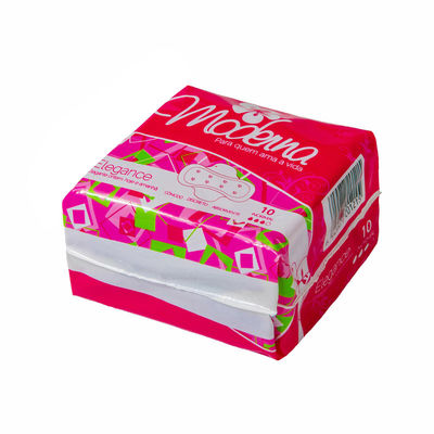 No tejido disponible del uso de las mujeres modificadas para requisitos particulares del algodón suave diario de los cojines sanitarios