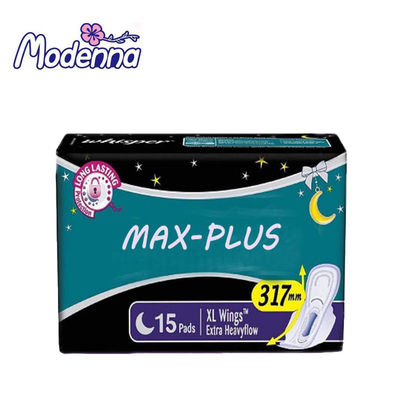 Un buen precio. La servilleta sanitaria del algodón de los cojines sanitarios del uso suave natural fino estupendo de la noche se fue volando en línea