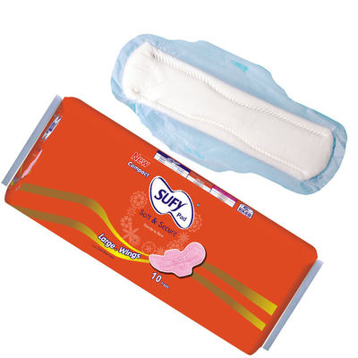 Un buen precio. Servilleta sanitaria coa alas 290m m Maxi Pads absorbente adicional disponible del uso de la noche en línea