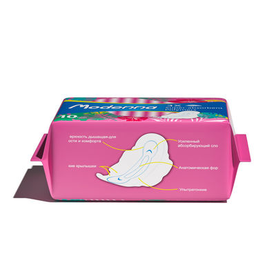 Las servilletas sanitarias ultra finas de Maxi Pads Breathable Women Wearing del algodón modificaron para requisitos particulares