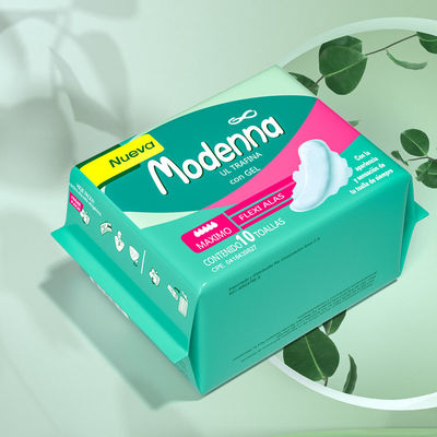 Un buen precio. Flujo pesado del algodón disponible amistoso de los cojines sanitarios del OEM Eco del uso de la noche en línea
