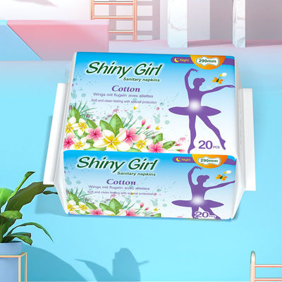 Un buen precio. Cojines sanitarios del algodón orgánico natural respirable disponible de la servilleta sanitaria del anión en línea