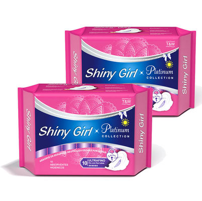 Un buen precio. Cojines menstruales de la menta del uso del algodón orgánico biodegradable diario herbario de los cojines sanitarios en línea