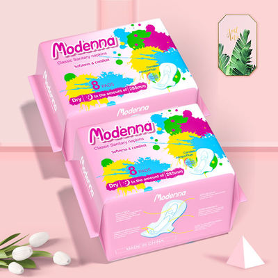 Toallas sanitarias de algodón suave, almohadillas menstruales ultrafinas para mujer de talla grande