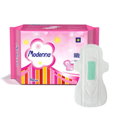 Un buen precio. Los cojines menstruales del grado de las servilletas sanitarias de las mujeres menstruales no tejidas del algodón orgánico en línea