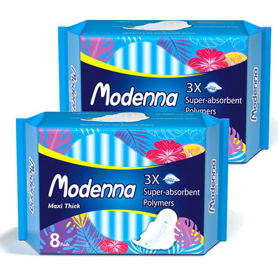 Un buen precio. Los cojines sanitarios femeninos herméticos grabaron en relieve los cojines respirables del período para las mujeres en línea