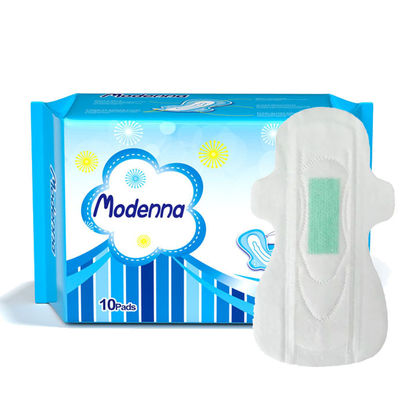 Cojines menstruales naturales del uso del algodón diario orgánico de los cojines sanitarios 240m m