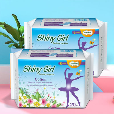 Un buen precio. La servilleta sanitaria de las mujeres naturales del anión rellena el algodón suave disponible cómodo en línea