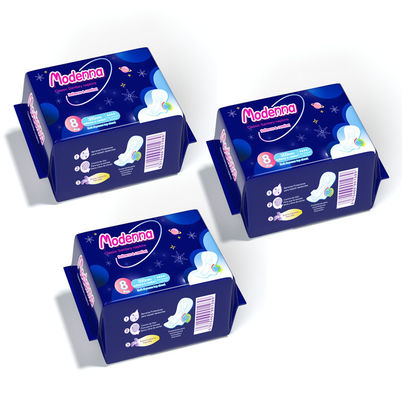 Un buen precio. Absorbencia estupenda biodegradable sanitaria no tejida femenina de los cojines 290m m en línea
