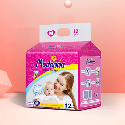 Un buen precio. La suavidad disponible amistosa de la impresión de color del pañal del bebé de la piel levanta los pañales de noche en línea