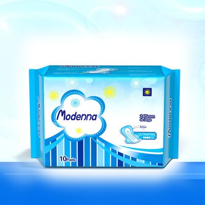 Un buen precio. El período del algodón rellena la higiene femenina menstrual del cojín de la servilleta sanitaria de las mujeres respirable en línea