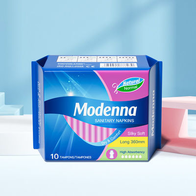 Un buen precio. Uso nocturno desechable almohadillas sanitarias largas de 335 mm para mujeres pañuelo sanitario en línea