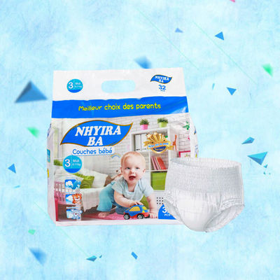 Un buen precio. Pañales desechables para bebés ecológicos / pañales personalización de marca extensible en línea