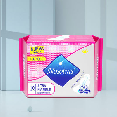 Un buen precio. Hoja de algodón suave Mujer almohadilla menstrual Mujeres productos de período más tamaño almohadilla desechable mujer en línea