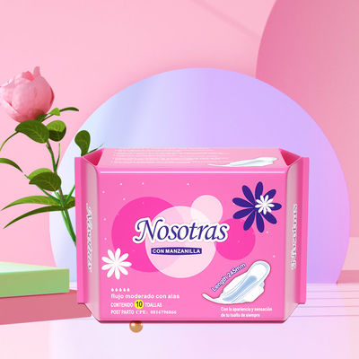 Un buen precio. Venta al por mayor Acolchaderas sanitarias femeninas Toallas menstruales Algodón orgánico Desechable de noche Mujeres Servilletas sanitarias en línea