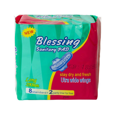 Un buen precio. Bendición Fabricante profesional Reverso desechable transpirable de diseño especial Mujeres almohadillas sanitarias femeninas Servilletas en línea