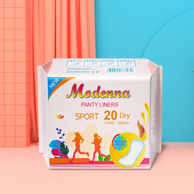 Venta caliente de alta absorción de servilletas sanitarias fabricante en China de algodón bolsa de PE desechable ultra delgado