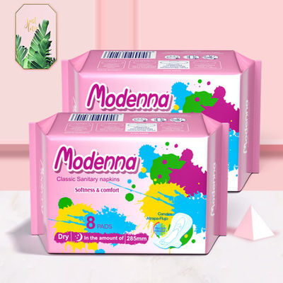 Un buen precio. Precio bajo Mujeres Nuevos productos desechables Algodón Blandas toallitas higiénicas Mujeres Accesorios higiénicos con chip de anión en línea