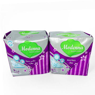 Un buen precio. Servicio sanitario de hospital Toallas sanitarias de mujer Super largas Mujeres almohadillas con 100% de algodón Para uso de flujo pesado Precio al por mayor en línea