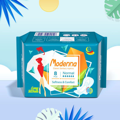 Un buen precio. Mujeres y niñas, con un solo uso, con una sola vez de algodón, con protector sanitario de alta absorción en línea