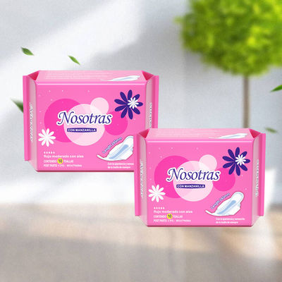 Un buen precio. Precio barato Pad sanitario sin alas 155MM para cuidado femenino Pad sanitario desechable en línea