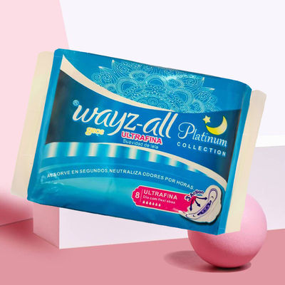 Un buen precio. Mujeres de alta calidad almohadillas sanitarias femeninas pañuelo sanitario de algodón barato en línea