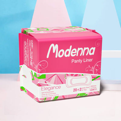 Biodegradable Mujeres Mujeres Algodón Orgánico Acolchado Sanitario Para Mujeres Panty Liner