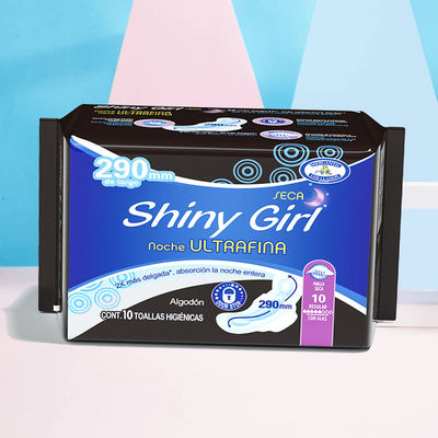 Un buen precio. Tiempo de día y noche Mujeres Servilletas sanitarias Superficie de algodón desechable personalizada en línea