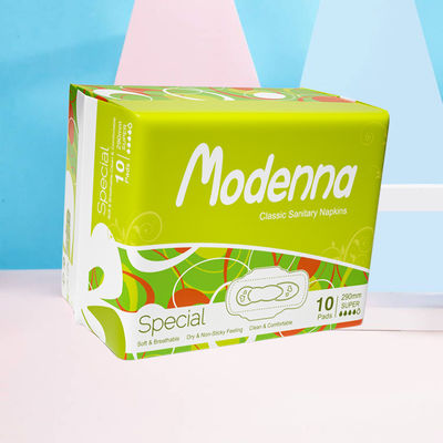 Un buen precio. Marca personalizada de algodón orgánico superficial sanitario natural toallitas para la salud de la dama en línea