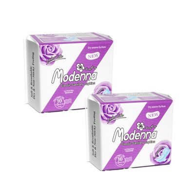 Un buen precio. Servilletas sanitarias de noche ultra delgadas con algodón natural y alas en línea