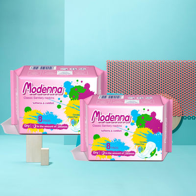 Un buen precio. Venta al por mayor Niceday Ultra Soft 100% de algodón orgánico almohadillas menstruales mujeres pañuelos sanitarios desechables en línea