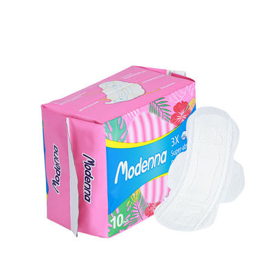 Un buen precio. Etiqueta privada Higiene femenina Super absorbente Botas sanitarias almohadillas menstruales en línea