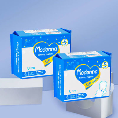 Servilletas sanitarias súper suaves para mujeres en período menstrual
