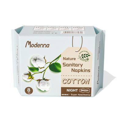 Un grado Premium China de alta calidad para adultos de algodón puro desechable Mujeres sanitario pañuelo de baño almohadillas menstruales