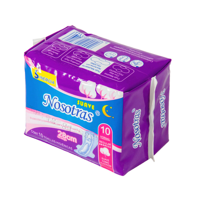 Un buen precio. Compresa sanitaria desechable rectangular blanca para protección e higiene diaria en línea