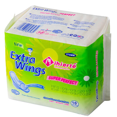 Un buen precio. Toallas sanitarias desechables de noche Forma rectangular suave cómoda absorvente a prueba de fugas productos de higiene femenina en línea